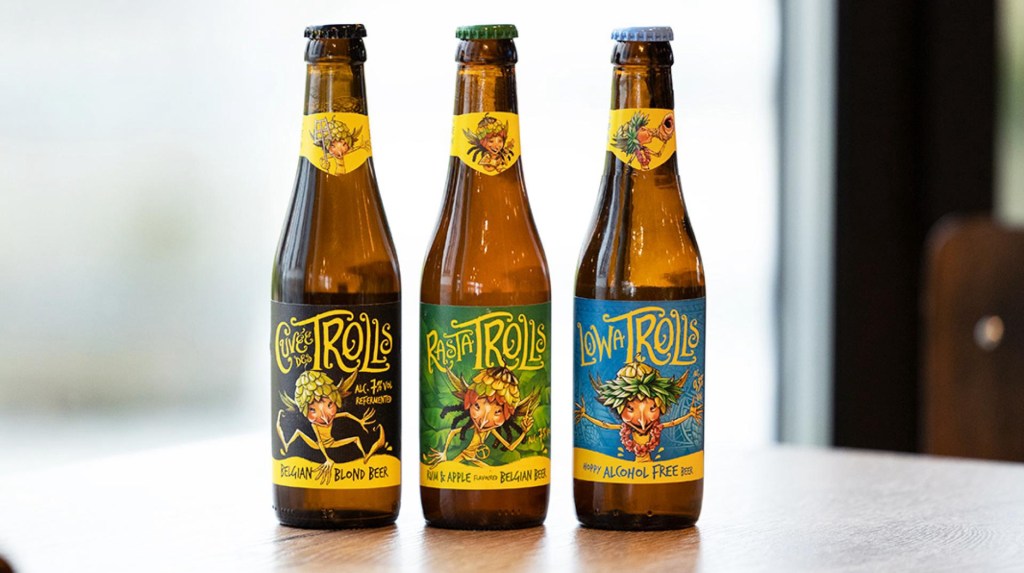 La Brasserie Dubuisson étoffe sa gamme avec la Lowa Trolls, une bière sans&nbsp;alcool