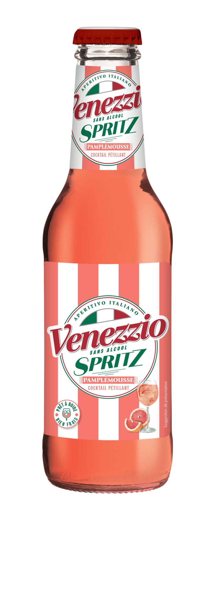VENEZZIO LANCE UN SPRITZ SANS ALCOOL AU PAMPLEMOUSSE&nbsp;ROSE